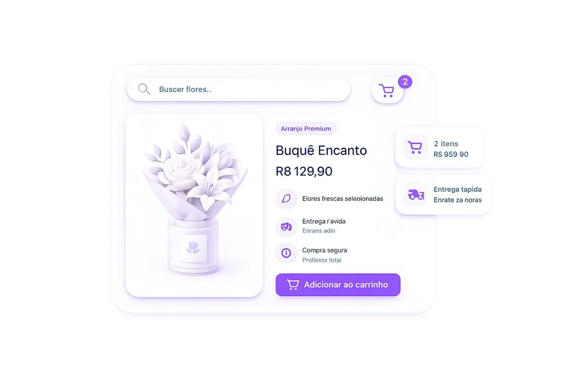 E-commerce Floricultura